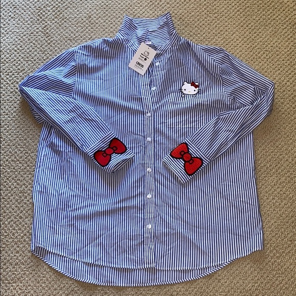 π°2X HOST PICKπ° NWT Hello Kitty X ASOS Pocket And Cuff Embroidery - Picture 5 of 15